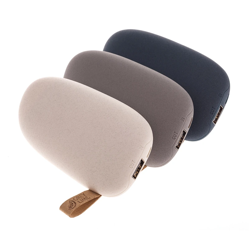 USB External Battery Charger cute universal portable stone power bank charger