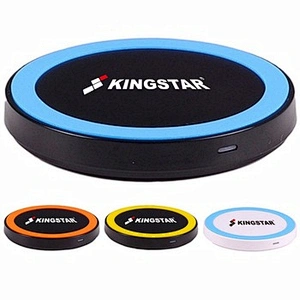 Factory Price Cheap Mini Round Qi Mobile Phone Wireless Charger