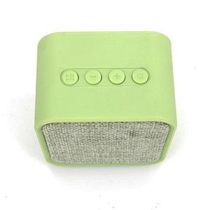 2018 Promotion Cube Stereo Small Fabric Cover Wireless Speaker