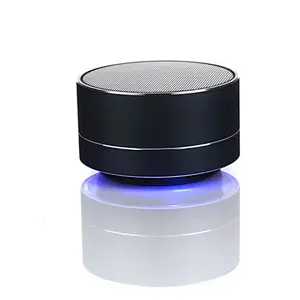 Christmas Gift Hand-free Subwoofer Mini TF Card Stereo Surround LED Wireless A10 BT Speaker