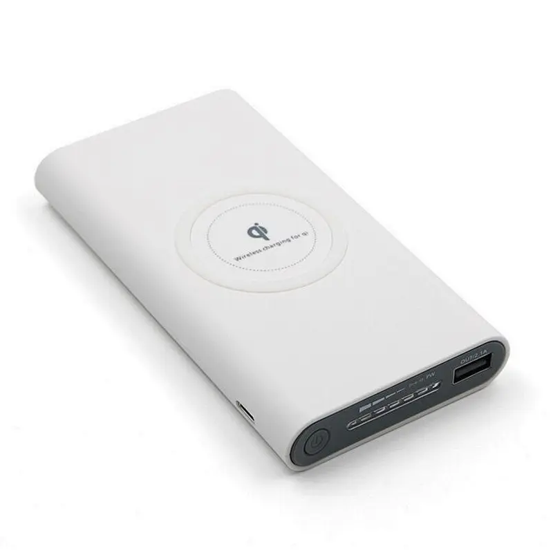 Smart Fast Charger 8000mah Wireless QI Power Bank
