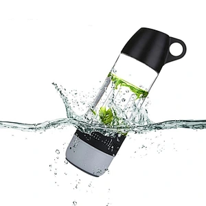 Portable Outdoor Bicycle Sport Stereo 2 in 1 Compass Water Bottle Wireless Speaker