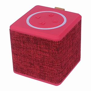 Portable Square Cube Mini Fabric Wireless Speaker