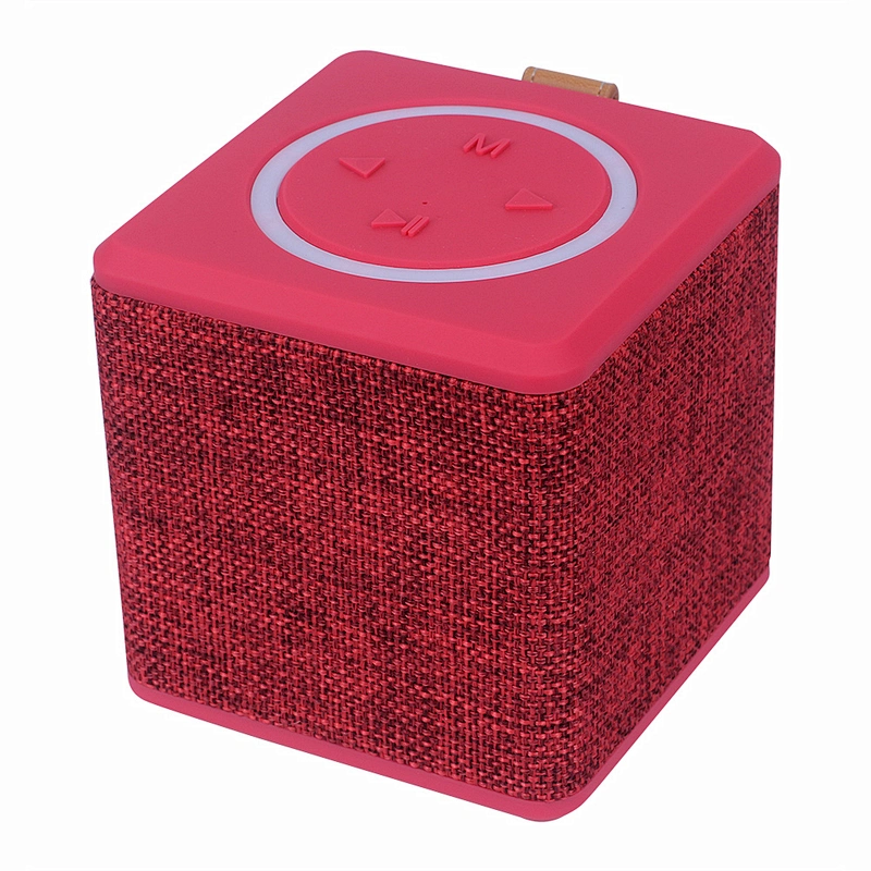 Portable Square Cube Mini Fabric Wireless Speaker
