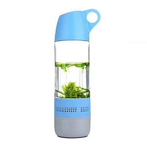 Portable Outdoor Bicycle Sport Stereo 2 in 1 Compass Water Bottle Wireless Speaker
