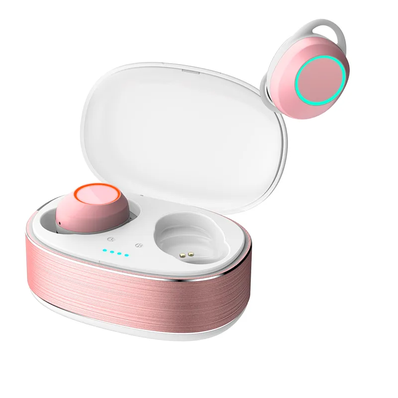 Wholesales TWS 5.0 Mini Blue tooth Earphone True Wireless Earbuds Waterproof Earphones