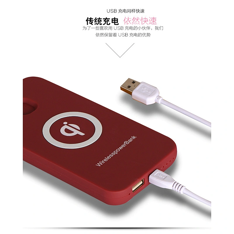 Hot Sale 6000mah Phone Stand Powerbank Wireless Fast Charging