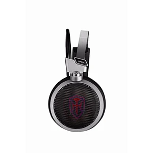 Noise cancelling led light gamer headphones headset microphone