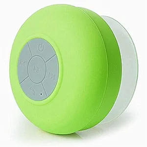 With Sucker Bathroom Waterproof Mini Wireless Bluetooth Speaker