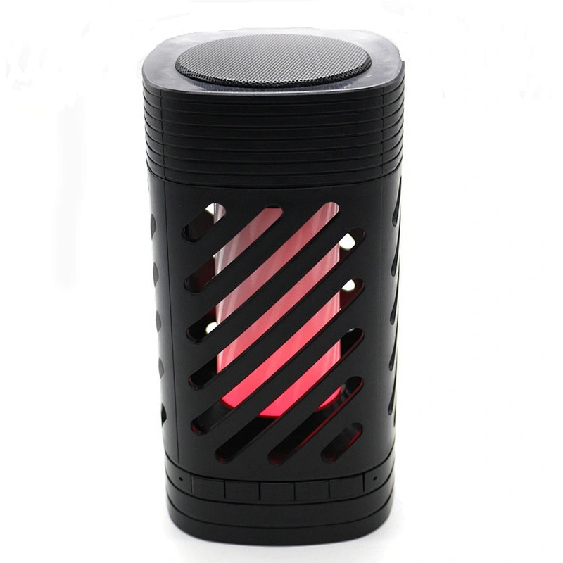 Outdoor Waterproof Wireless LED Flame Lamp Bluetooth Speaker F
