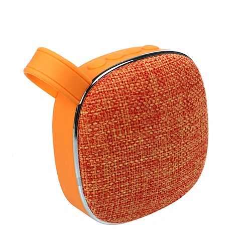 With Microphone TF misch player wireless portable promotion fabric speakers