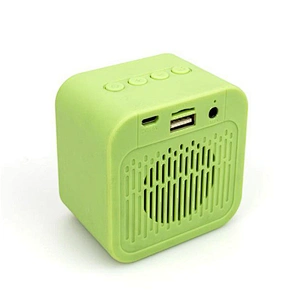 Popular Mini 3W Woven Fabric Canvas Cloth Cover Wireless Speaker