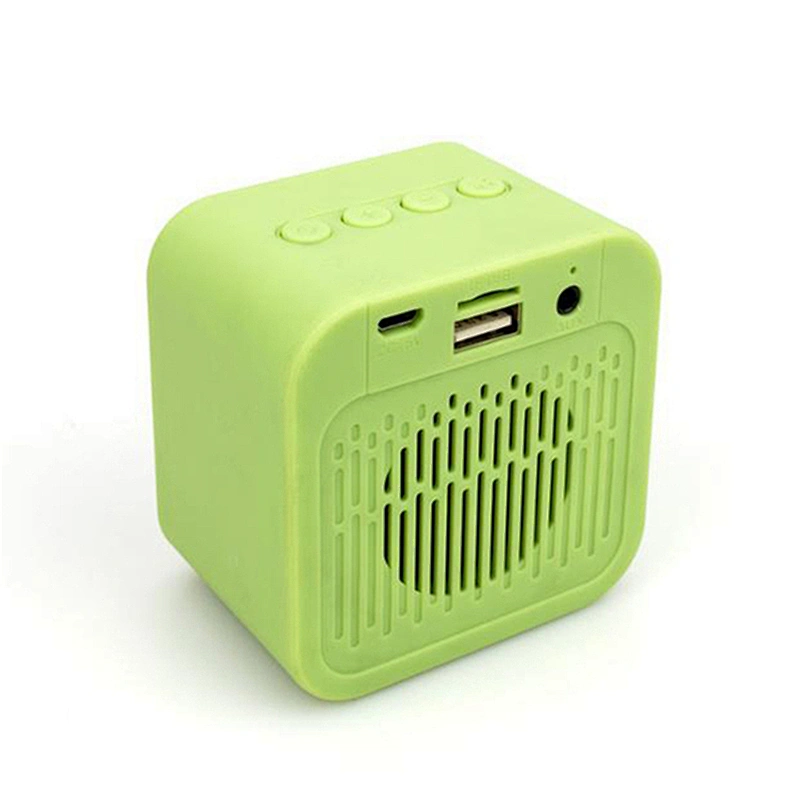 Popular Mini 3W Woven Fabric Canvas Cloth Cover Wireless Speaker
