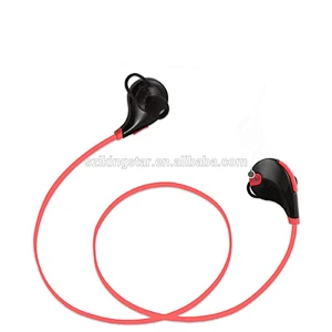 portable EVA Case logo stereo headset sport earphone wireless