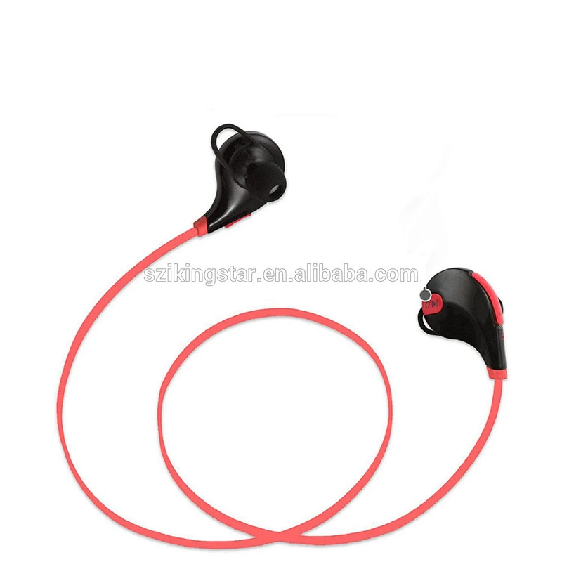 portable EVA Case logo stereo headset sport earphone wireless