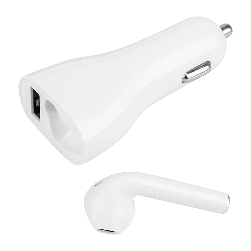 Logo Single Earbud Bluetooth Driver Magnetic Car Charging Wireless USB Earphone For i7s