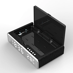 Alarm Clock Sterilizer Box Wireless Charging UV Disinfection Box