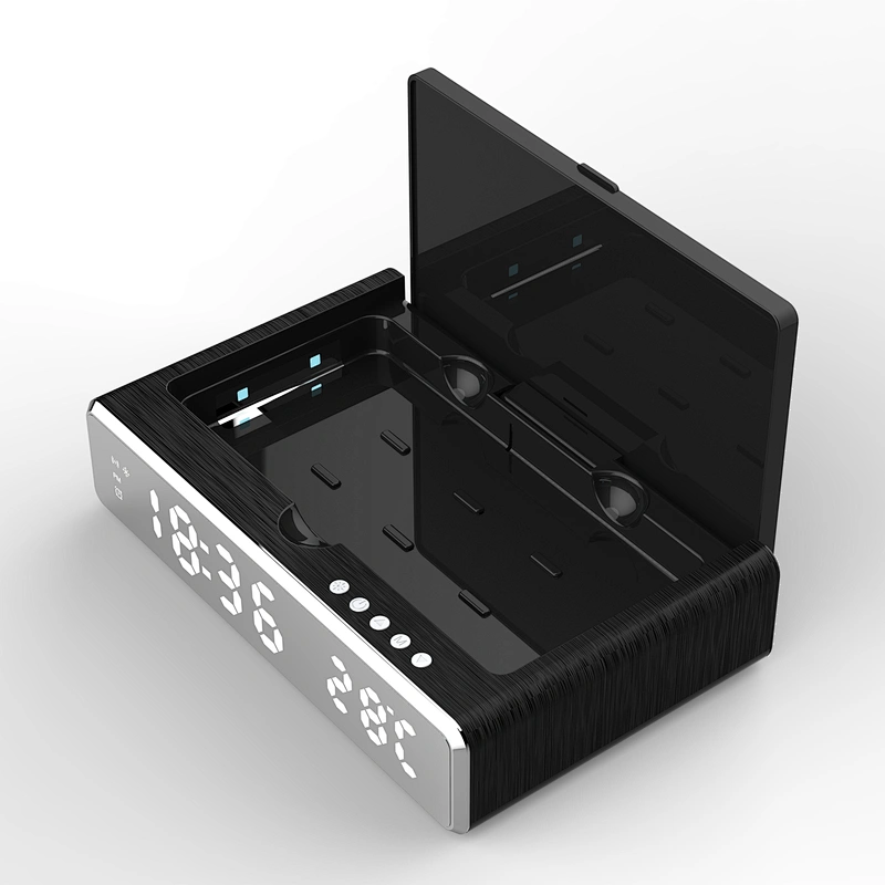 Alarm Clock Sterilizer Box Wireless Charging UV Disinfection Box
