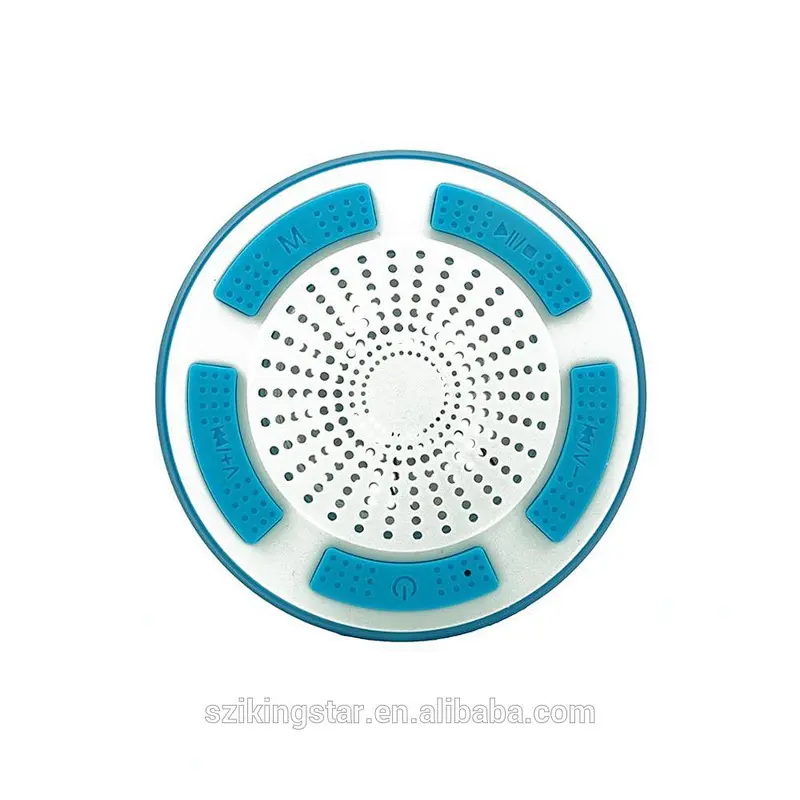 outdoor small portable led light IPX67 anti water speaker