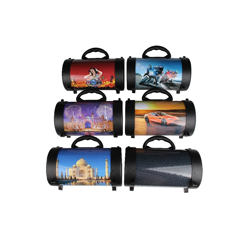 big power outdoor led subwoofer barrel wireless speaker
