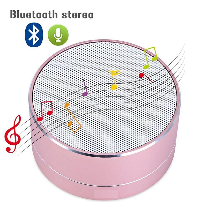 Factory Wholesale Speaker Customized Microphone Power Xiaomi Mini Round Wireless Bluetooth Speaker for i11 i12