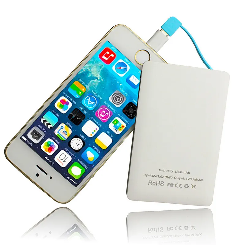 Customize Logo OEM 2200mah Portable Mini Power Bank