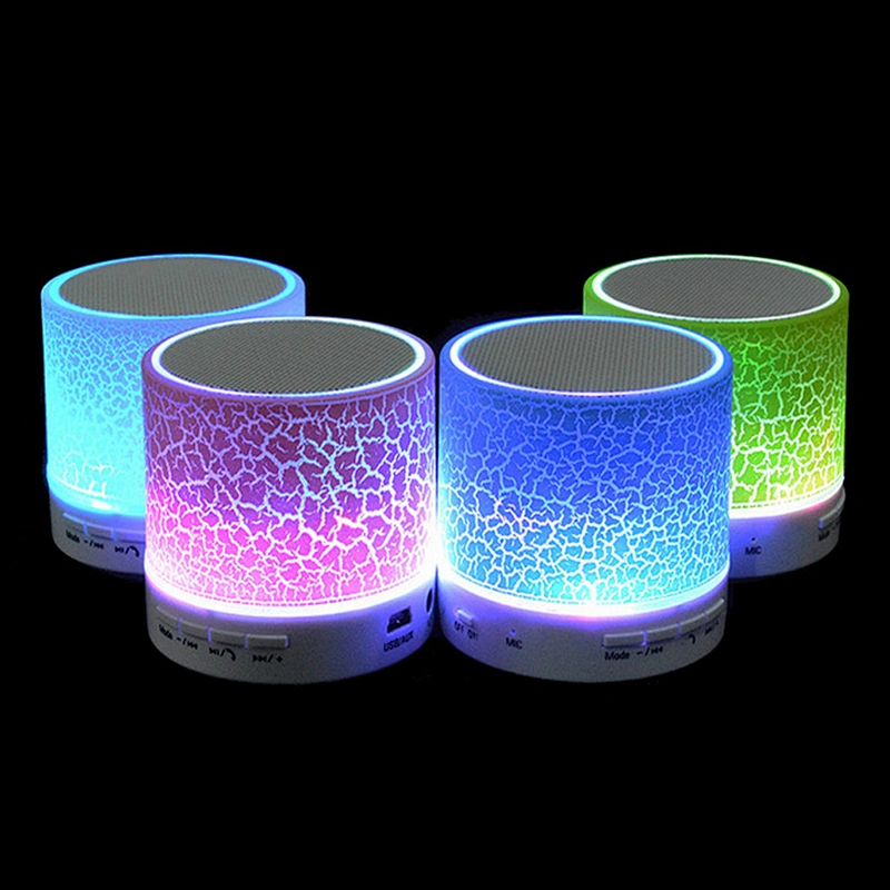 3W Mini Stereo Led Light Wireless Bluetooth Speaker