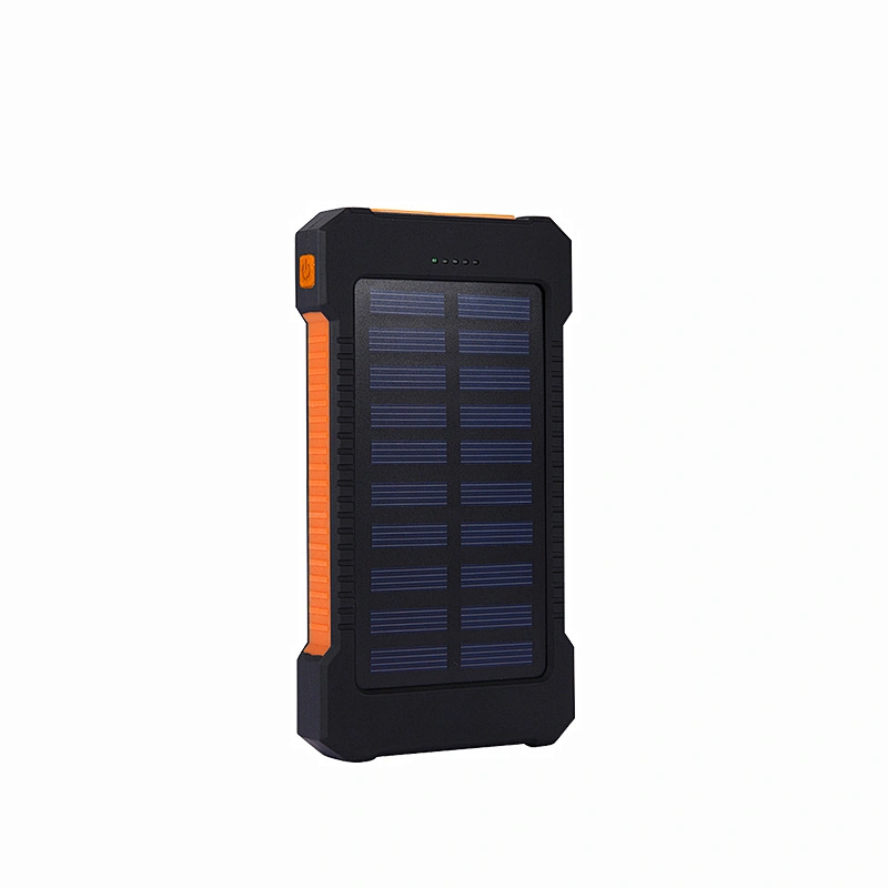 Portable Outdoor Waterproof 10000mah Solar Power Bank