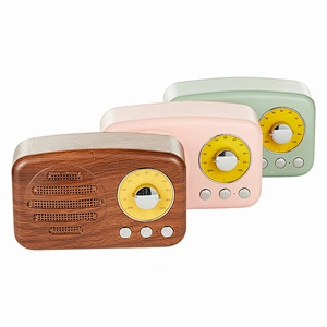 Classical Vintage Music Player Radio Shape Mini Wireless Speaker