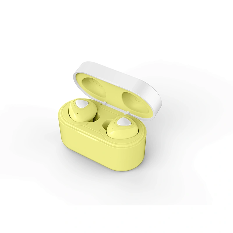 Double Headsets Mobile Phone Mic TWS Mini Earphone with Charging Box
