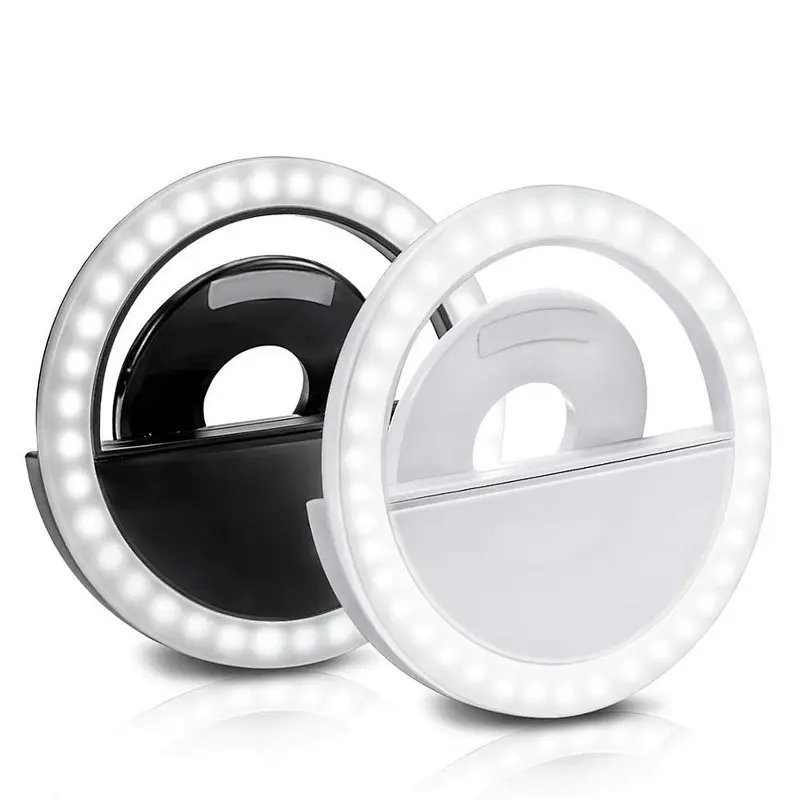Makeup Mirror Flash ring Light  Usb Clip Circular Ceiling selfie led light