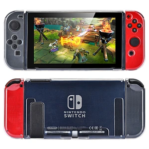 Ultrathin split type Clear Soft TPU case cover for Switch
