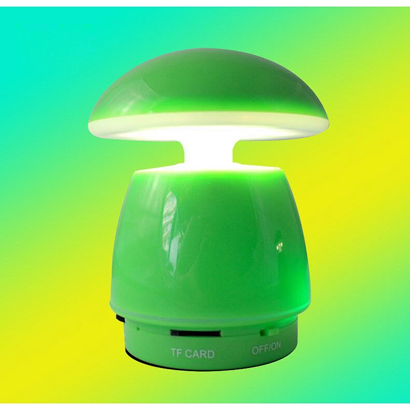 Wireless Bluetooth LED Light Flashing Mini Mushroom Lamp Speaker
