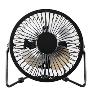 4 Inch Mini Desk USB Fan Aluminum Blades Air Cooling Desk Fan