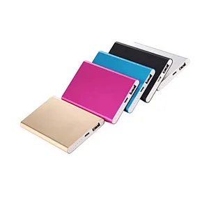 water transfer printing credit card ultrathin 3000mah power bank