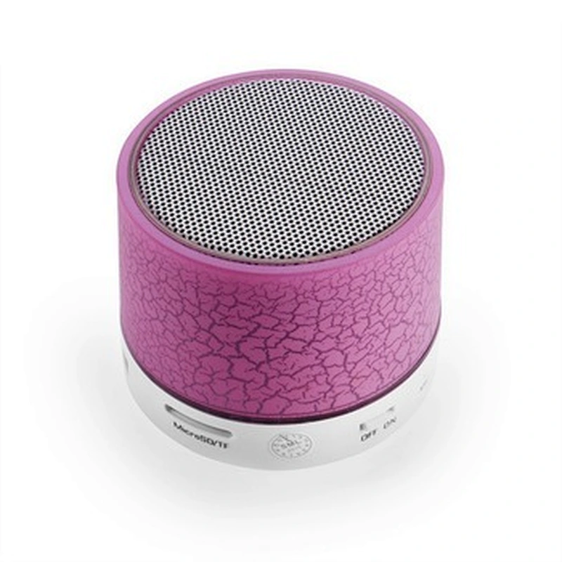 Handfree call wireless rechargeable round BT gift mini speaker