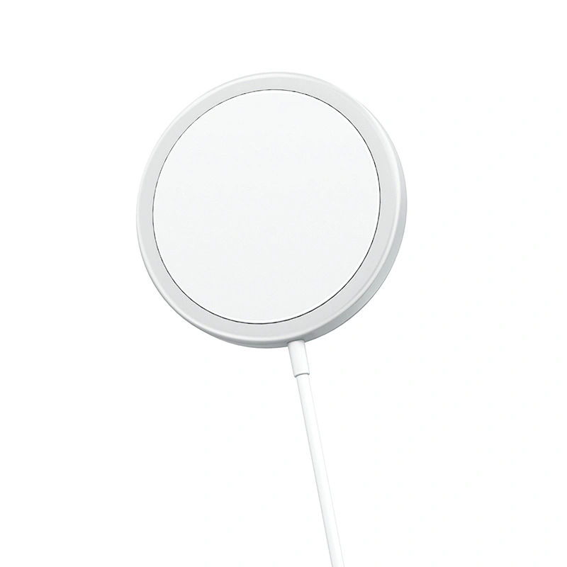 For iphone 12 Magsafe Wireless Charger 15W Mini Round Magnetic Cell Phone Charger