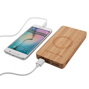 OEM 6000mah Power Bank Fast Charger QI Wireless Charger