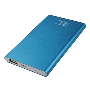 Custom brand 2500mAh dual usb Ultra Slim battery Charger