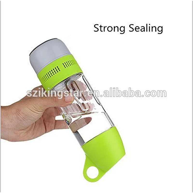 TF card music player waterproof wireless music 400ml bottle speaker