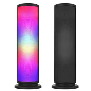 Wireless Stereo Sound Home Theater LED Flashing Light Bluetooth Speaker