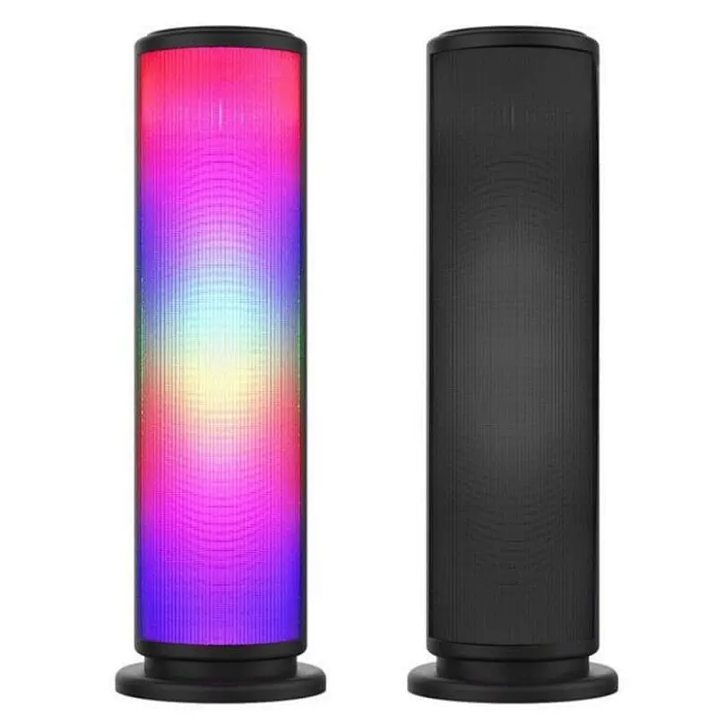 Wireless Stereo Sound Home Theater LED Flashing Light Bluetooth Speaker
