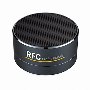 Round Metal Wireless Promotion Gift Custom Bluetooth Speaker