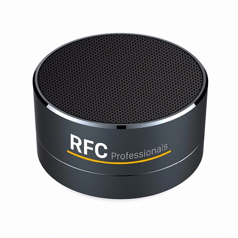 Round Metal Wireless Promotion Gift Custom Bluetooth Speaker