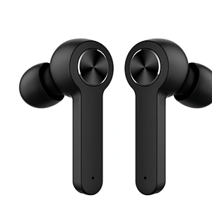wireless headphone with charging case mini stereo round shape in ear tws earbuds