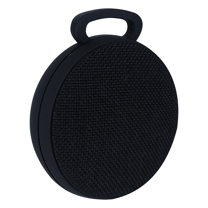 OEM Handsfree Bluetooth Music Player Portable Mini Subwoofer Round Wireless Fabric Active Speaker