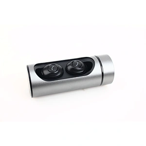 sports bluetooth 5.0 mini round case earphone Noise Canceling stereo bass long standby twins bt TWS Metal Wireless Earbuds