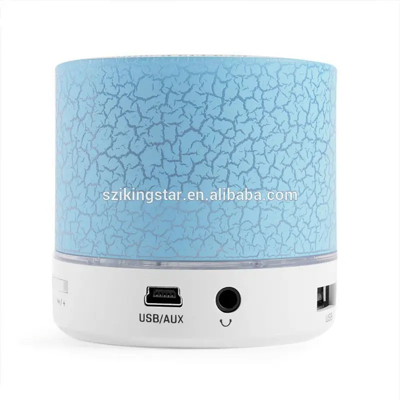 with radio waterproof rechargeable active powered bass S10 mini wireless led speaker