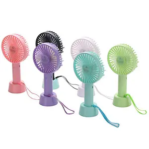 Personal Table Electric Rechargeable Handy Handheld Portable Usb Mini Fan