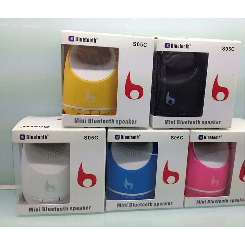 With tf usb fm radio Stereo Mini Bucket Shape Wireless Speaker